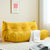 Elvira Velvet 3-Seater Sofa Chair High-back Cozy Lounge Sofa in Red/Green/Gray/Yellow