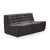 Ace 2- Seater Sofa Linen Fabric Simple Loveseat in Beige/Black/Blue