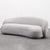 Adam Velvet/Boucle Round Shaped Sofa  3-Seater Curved Sofa