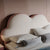Akande Velvet Cloud Shaped High Headboard Modern Bed Frame Queen Size