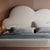 Akande Velvet Cloud Shaped High Headboard Modern Bed Frame King Size