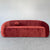 Dario Boucle/ Velvet Fabric 3-Seater Sofa  Round Shaped Upholstery Sofa