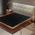 Doric Mixed Color Modern Microfiber Leather Bed Frame
