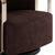 Ella Barrel Chair Velvet Arm Chair with Stainless Steel Accessory