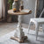 Itotia Retro Carved Round Side Table