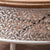 Ixtli Retro Openwork Carved Round Side Table