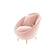 Simpson Velvet Sofa Chair Egg Chair Upholstery in Pink/Grey/Blue/Green
