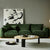 Ada Green Flannelette 3-Seater Arm Sofa Interior Soft Cozy Couch