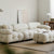 Alina Boucle Sofa 3-Pieces Cube Modular Sofa Set Upholstery Sofa