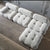 Alina Boucle Sofa 4-Pieces Cube Modular Sofa Set Upholstery Sofa