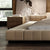Amara Technical Fabric Contemporary Bed Frame Queen Size