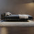 Ashlee Black Technical Fabric Modern Floating Bed Frame King Size