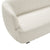 Benny White Boucle 2-Seater Sofa Minimalist Sofa