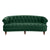 Eliana Velvet Vintage American Style Sofa 2-Seater Rivets Decoration Loveseats