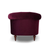 Eliana Velvet Vintage American Style Chai Rivets Decoration Lounge Chair
