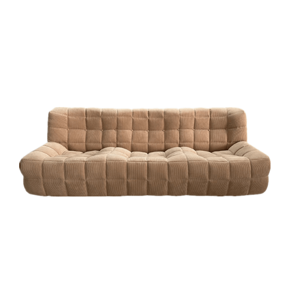 Shaggy - Fabric 3 Seat Modular Armless Sofa main image 1