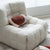 Fabric Armless Sofa Chair 2-Seater Couch Lounge Loveseat
